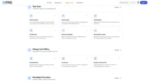 Stack Online Tools