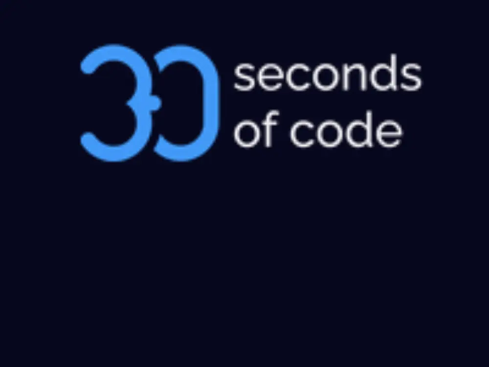 30 seconds of code