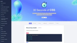30 Seconds of CSS