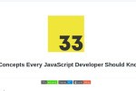 33 JS concepts