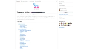 Awesome actions