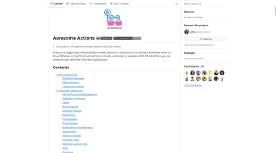 Awesome actions