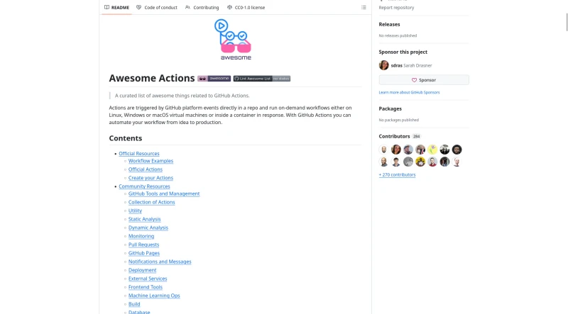 Awesome actions