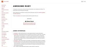 Awesome Ruby