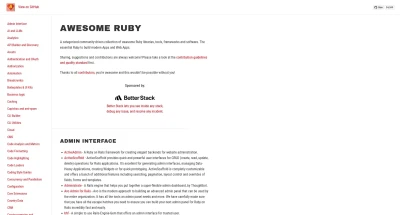 Awesome Ruby