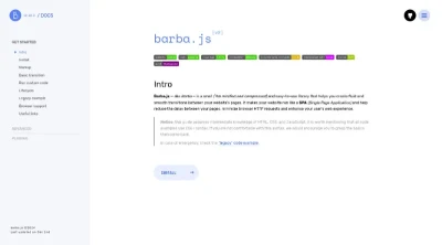 Barba JS