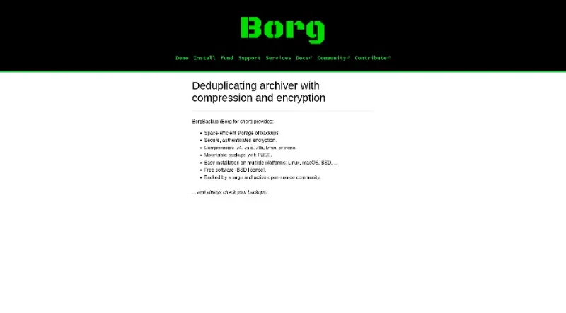 BorgBackup