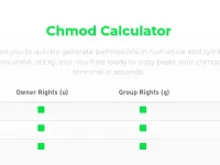 Chmod calculator