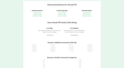 Chmod calculator