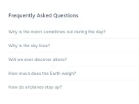 CodePen: build a FAQ