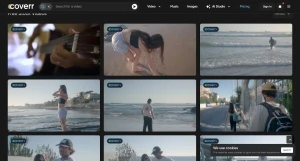 Coverr, free videos for your homepage