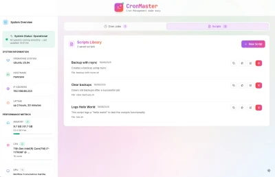 CronMaster