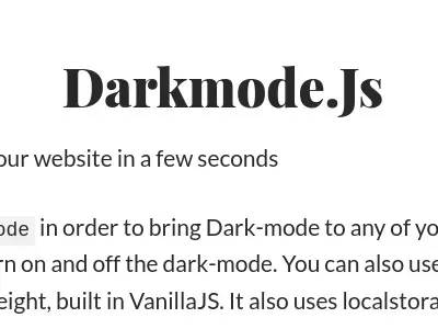 darkmode.js
