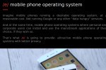 /e/ mobile phone operating system