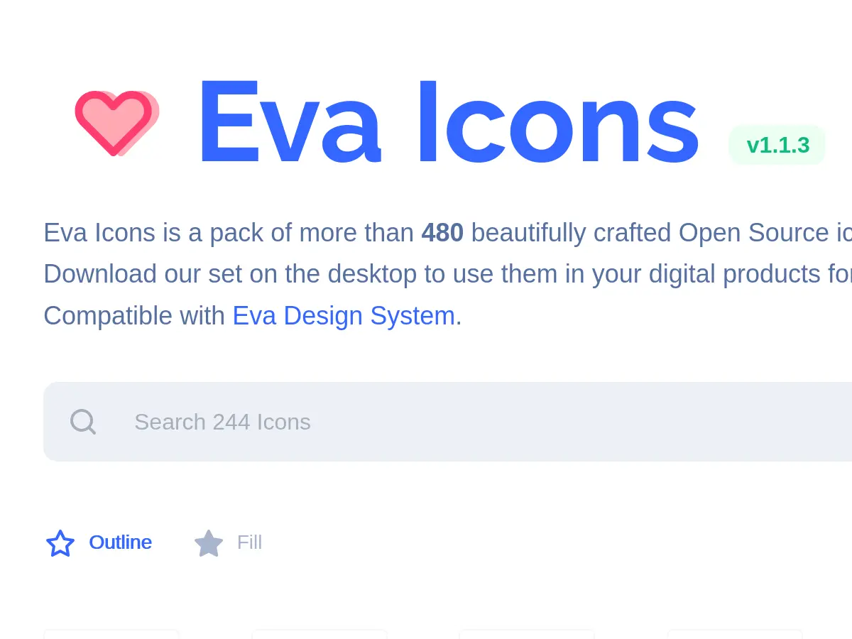 Eva Icons