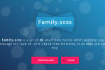 Family SCSS