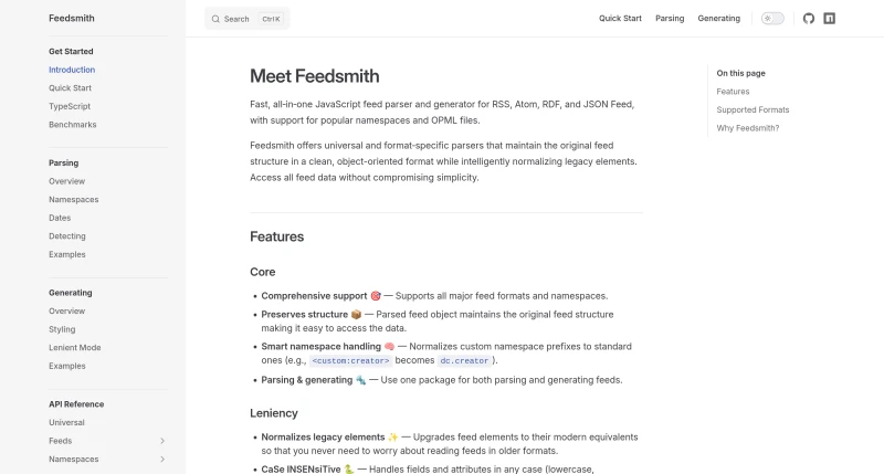 Feedsmith