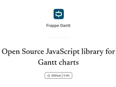 Frappe Gantt
