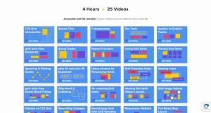 Free video series to learn CSS Grid
