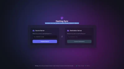 Hashtagsync