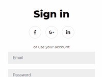 How to build a double slider sign-in and sign-up form