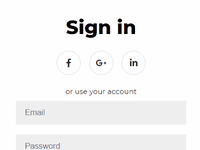 How to build a double slider sign-in and sign-up form