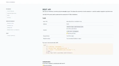 HTML to Markdown