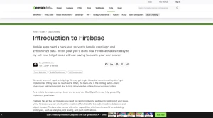 Introduction to Firebase