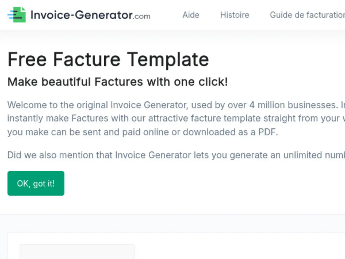 Invoice Generator
