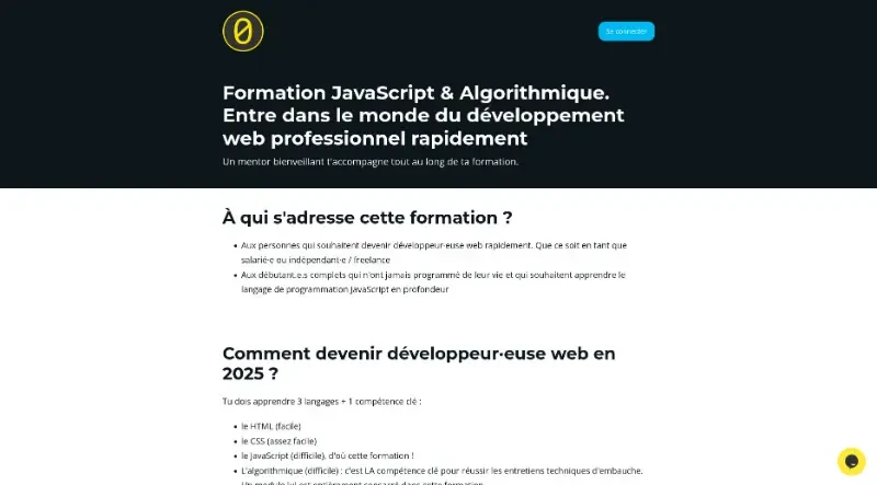 JavaScript de Z&eacute;ro