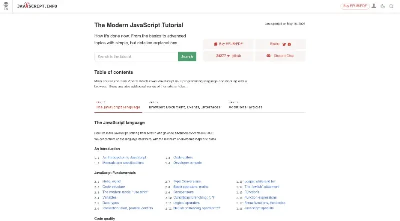 JavaScript Info