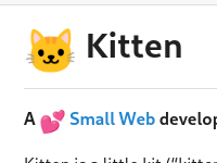 Kitten