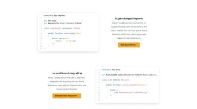 Laravel Excel