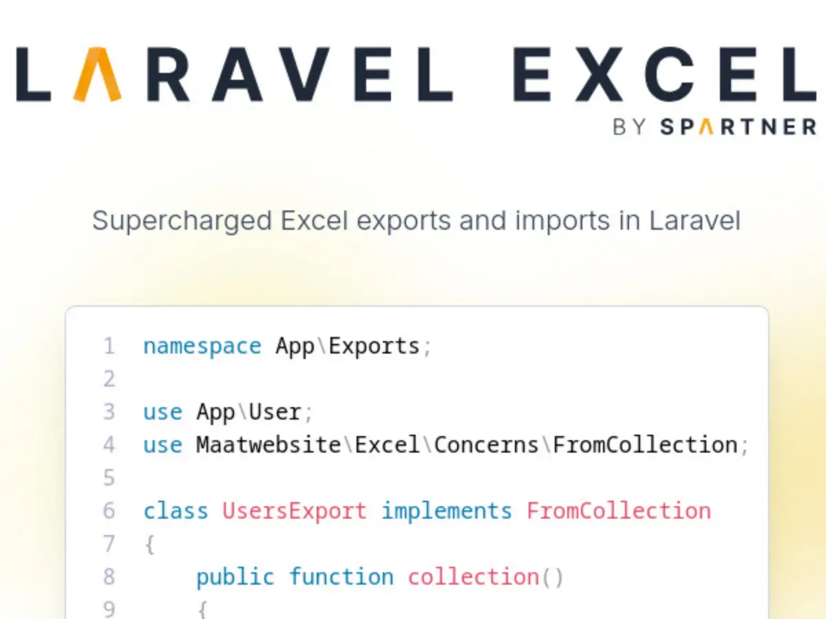 Laravel Excel