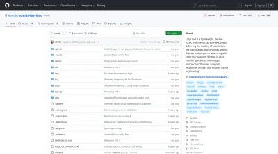 LazyLoad, a vanilla javascript lazyload solution