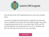 Learn CSS Layout