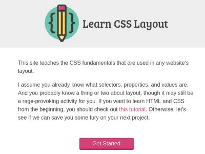 Learn CSS Layout