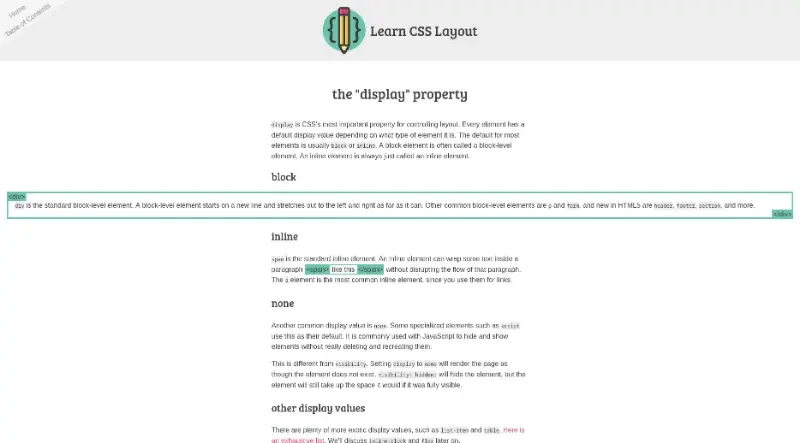 Learn CSS Layout