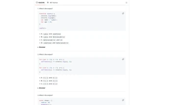 List of (Advanced) JavaScript Questions
