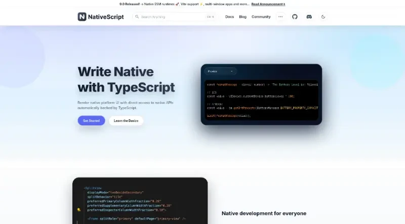 NativeScript