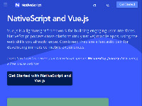 NativeScript and Vue.js