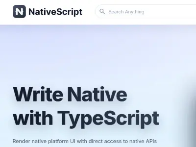 NativeScript
