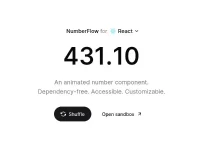 Number flow