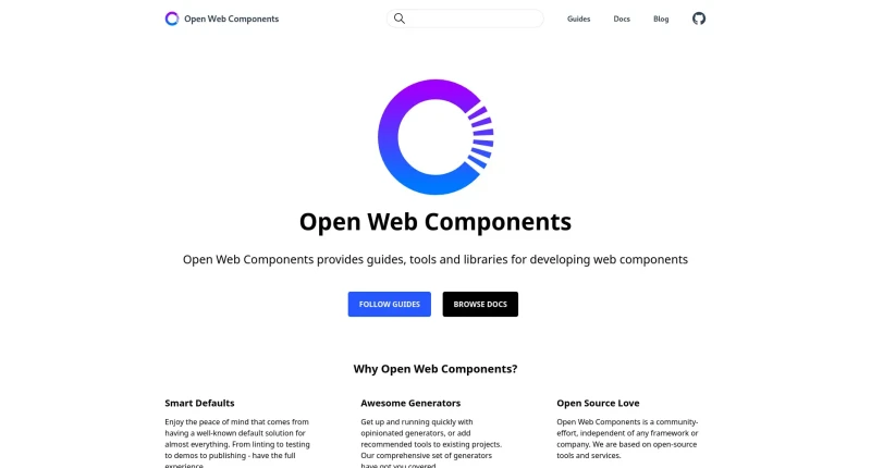 Open Web Components