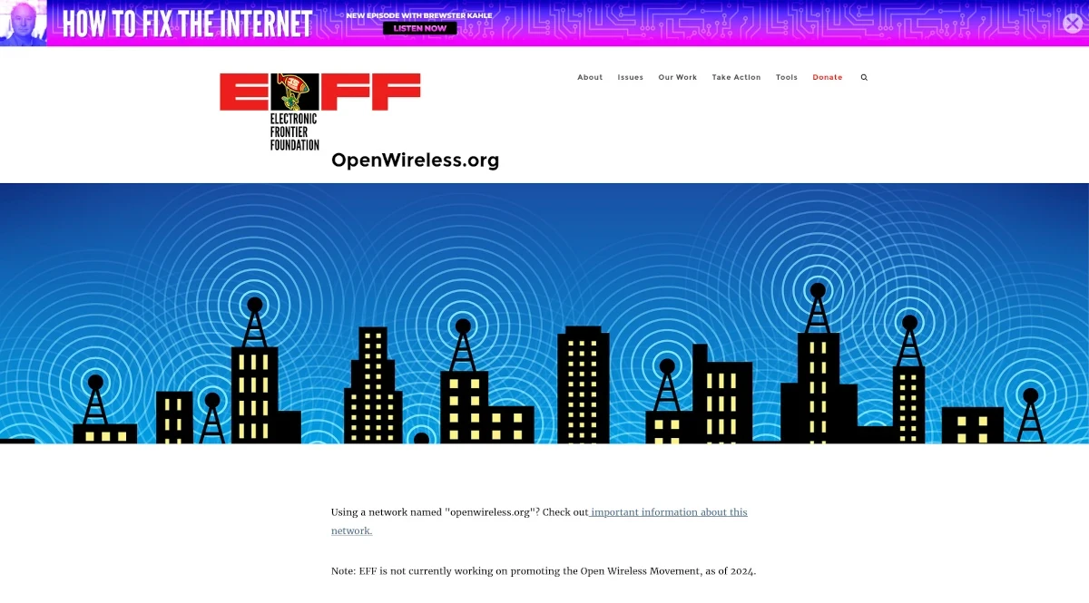 Open Wireless Movement