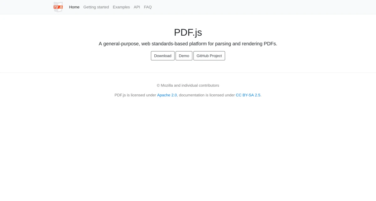 PDF.JS library