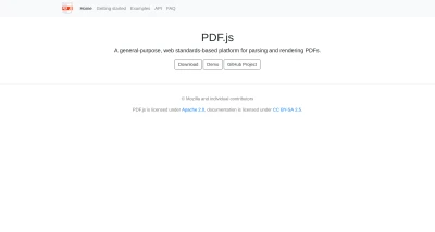 PDF.JS library