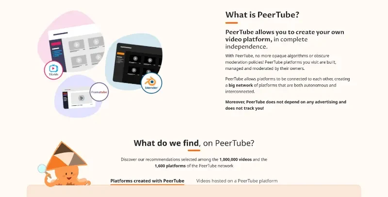 PeerTube on mobile