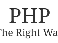 PHP: The right way