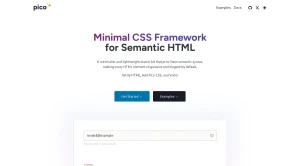 Pico CSS